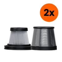 2 Sets of Steel & HEPA Filters