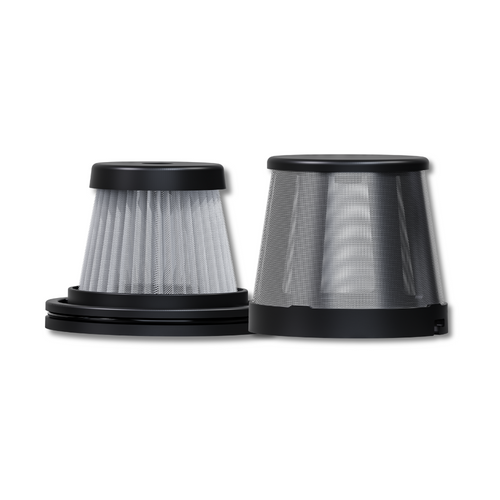 1 Set of Steel & HEPA Filters
